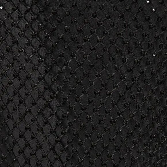 House of Harlow 1960 Sulima Gown – Black Embellished Mesh - Picture 4 of 8